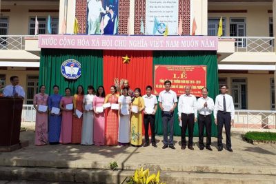 Trường THCS Hoàng Văn Thụ tổ chức tổng kết năm học 2018-2019